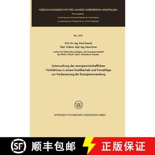 Energiewirtschaftlichen Einem Vorschl... Untersuchung Und 4周达 9783663064541 Der Textilbetrieb Verhältnisse