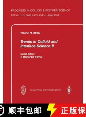 【3-4周达】Trends in Colloid and Interface Science II [9783662159293]