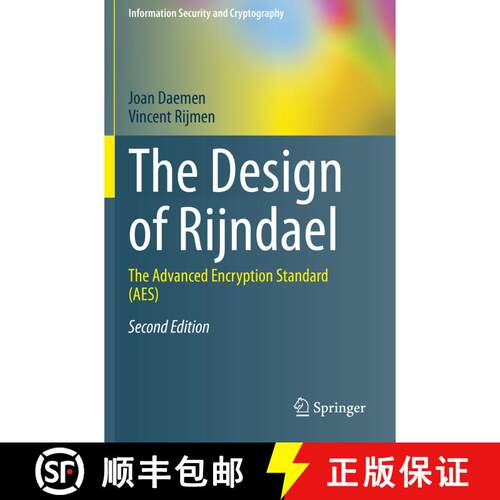 【3-4周达】The Design of Rijndael : The Advanced Encryption Standard (AES) (Second Edition 2020) [9783662607718]