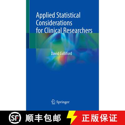 【3-4周达】Applied Statistical Considerations for Clinical Researchers (1st ed. 2022) [9783030874094]