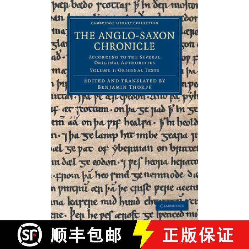 【3-4周达】Anglo-Saxon Chronicle: According to the Several Original Authorities - Translation [9781108042840]
