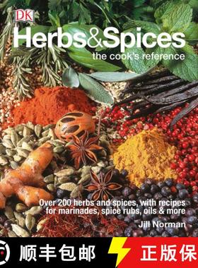 【3-4周达】Herbs & Spices: Over 200 Herbs and Spices, with Recipes for Marinades, Spice Rubs, Oils, a... [9781465435989]