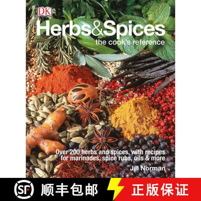 【3-4周达】Herbs & Spices: Over 200 Herbs and Spices, with Recipes for Marinades, Spice Rubs, Oils, a... [9781465435989]