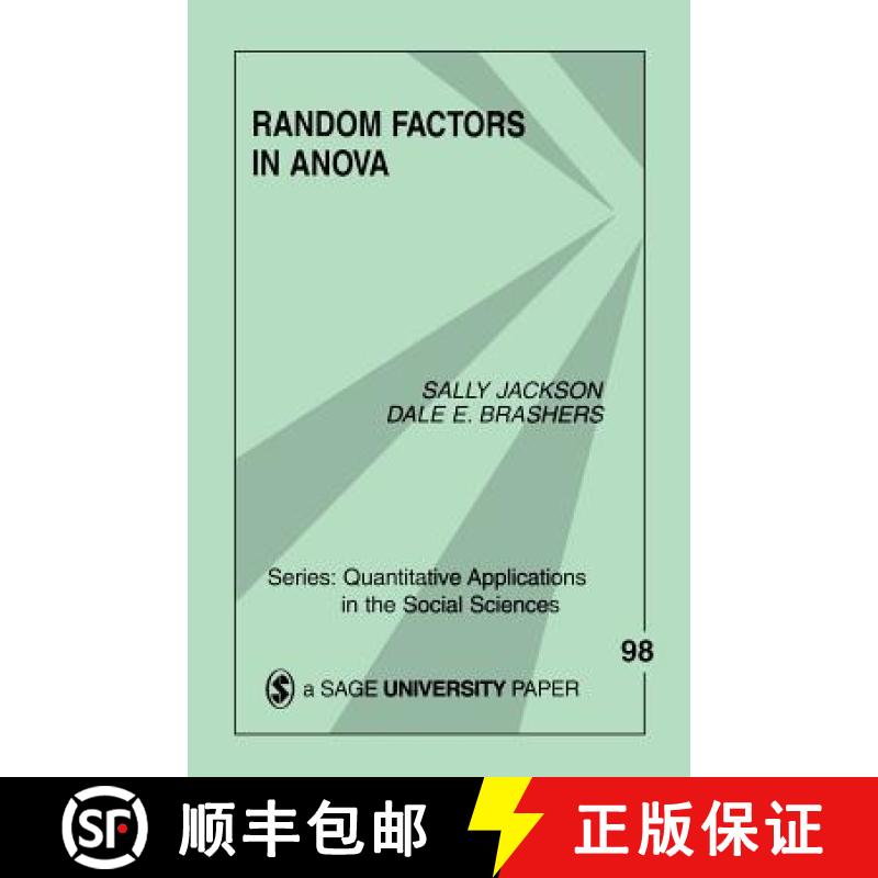 【3-4周达】Random Factors in Anova [9780803950900]