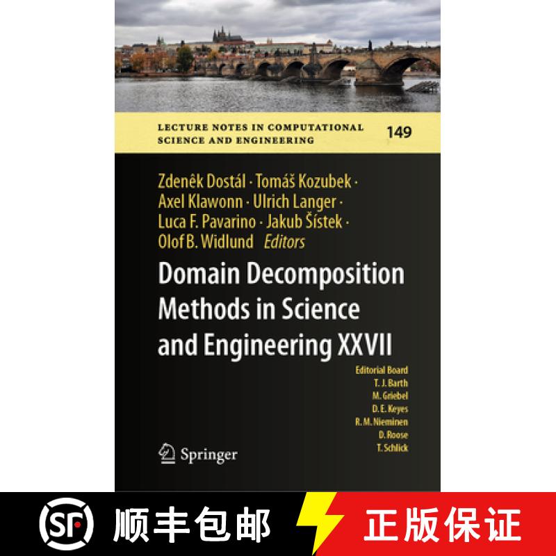 【3-4周达】Domain Decomposition Methods in Science and Engineering XXVII [9783031507687]