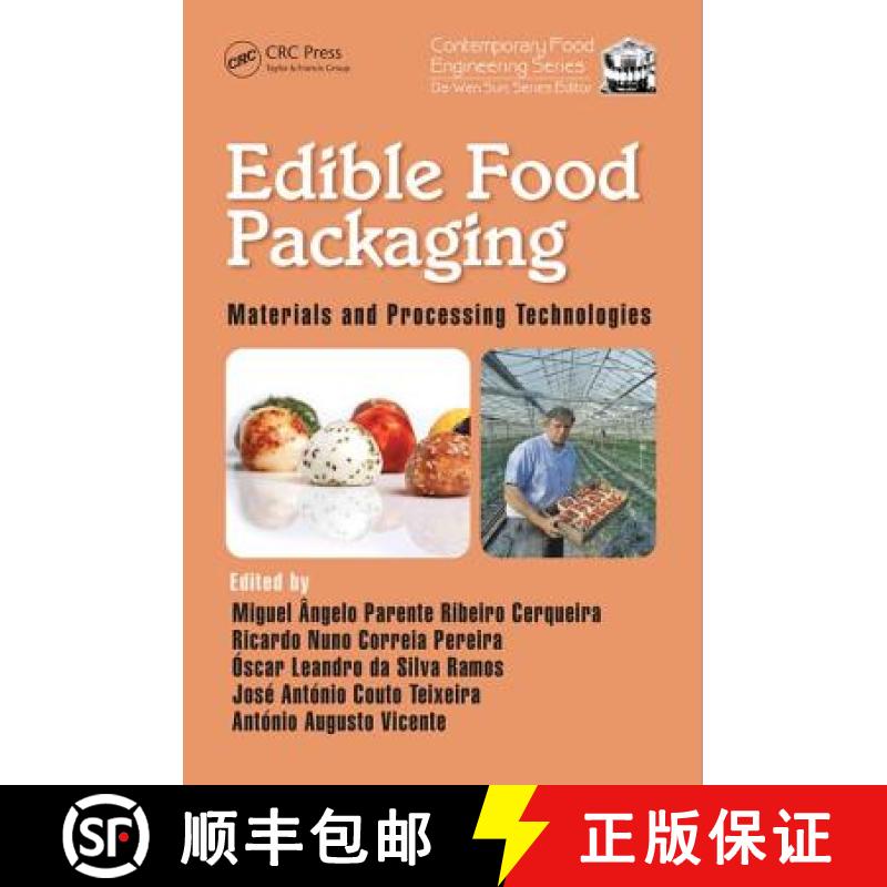 【2-3周达】Edible Food Packaging: Materials and Processing Technologies [9781482234169]