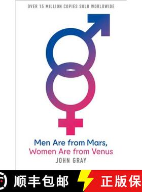 【3-4周达】Men Are from Mars, Women Are from Venus: A Practical Guide for Improving Communication and... [9780007152599]