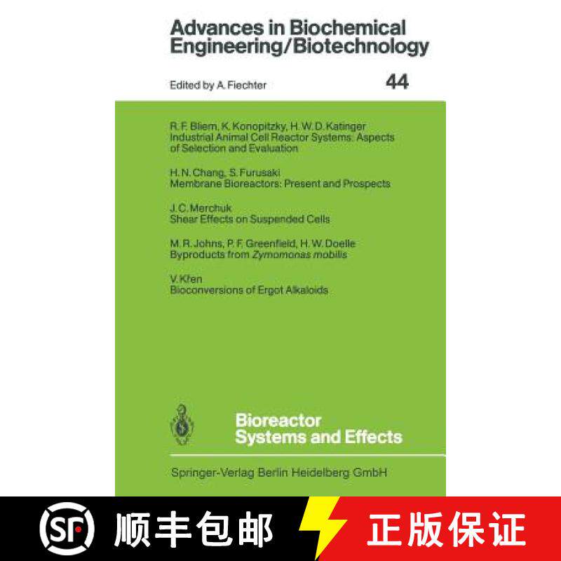 【3-4周达】Bioreactor Systems and Effects [9783662150214]