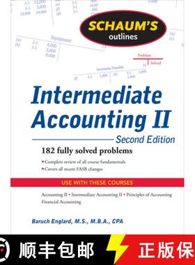 【3-4周达】Schaum's Outline of Intermediate Accounting II, 2ed [9780071611664]