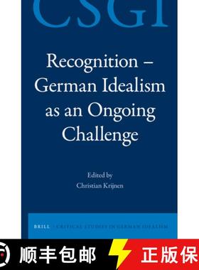 预订 Recognition - German Idealism as an Ongoing Challenge [9789004262287]