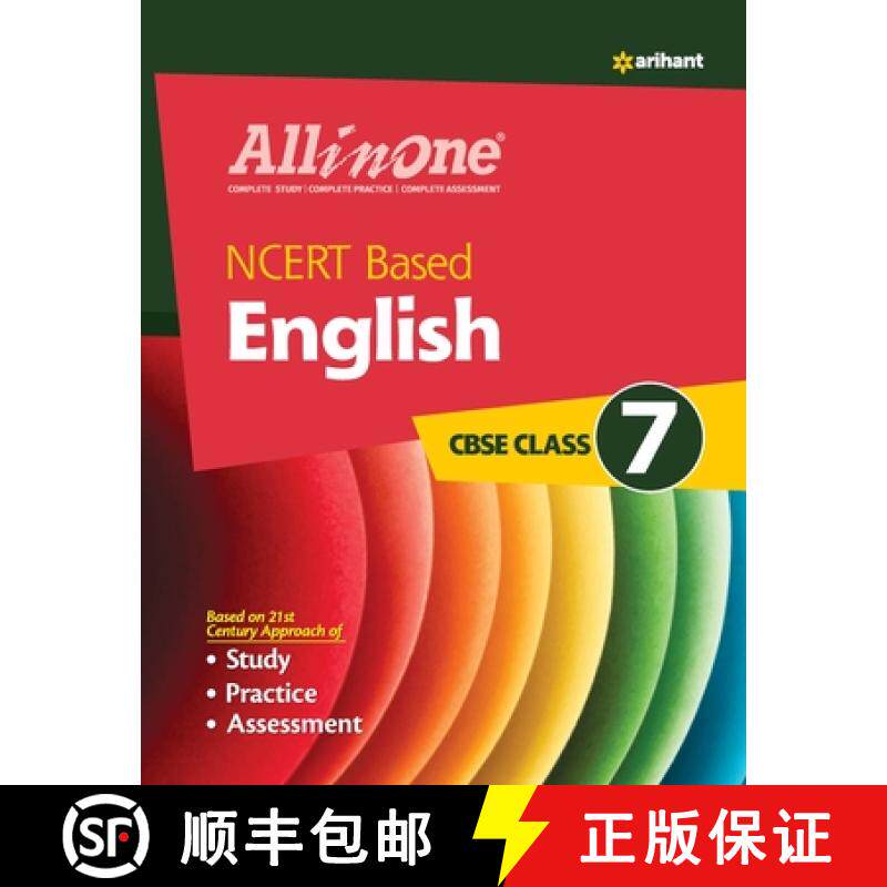 【3-4周达】Cbse All in One Ncert Based English Class 7 for 2022 Exam [9789325790322]