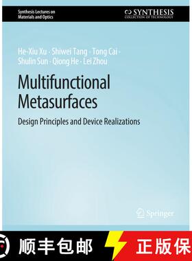 【3-4周达】Multifunctional Metasurfaces : Design Principles and Device Realizations [9783031012624]