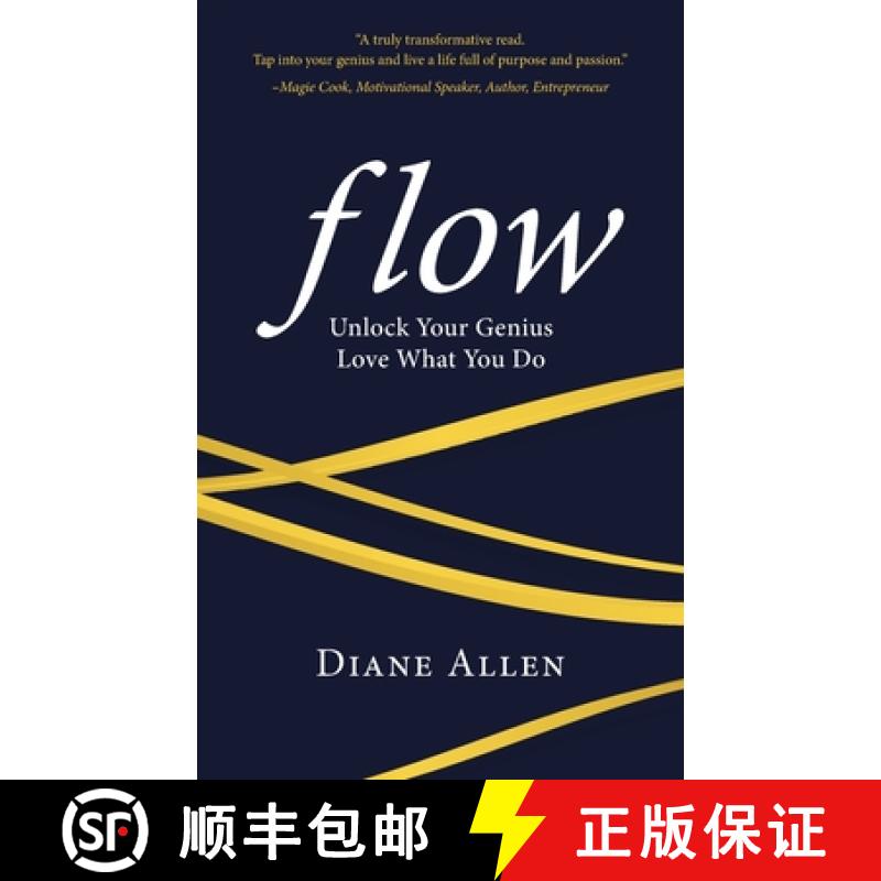 【3-4周达】Flow: Unlock Your Genius, Love What You Do [9781737855620]