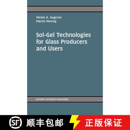 【3-4周达】Sol-Gel Technologies for Glass Producers and Users [9781441954558]