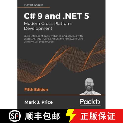 预订 C# 9 and .NET 5 – Modern Cross-Platform Development: Build intelligent apps, websites, and serv... [9781800568105]