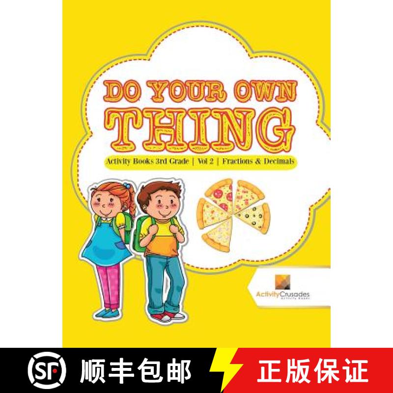 【3-4周达】Do Your Own Thing : Activity Books 3rd Grade | Vol -2 | Fractions & Decimals [9780228221807]