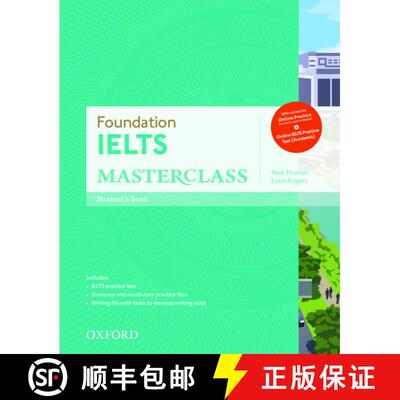 【3-4周达】Foundation IELTS Masterclass: Student's Book with Online Practice [9780194705295]