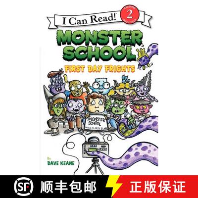 【3-4周达】精装 Monster School: First Day Frights [9780060854768]