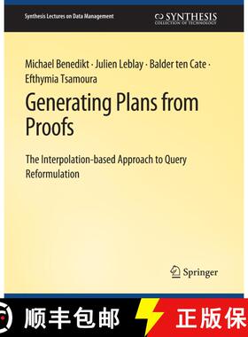 【3-4周达】Generating Plans from Proofs [9783031007286]