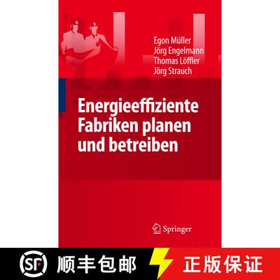 【3-4周达】精装 Energieeffiziente Fabriken planen und betreiben [9783540896432]