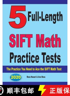 【3-4周达】5 Full-Length SIFT Math Practice Tests: The Practice You Need to Ace the SIFT Math Test [9781646124657]