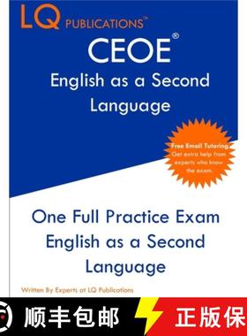 预订 CEOE English as a Second Language: One Full Practice Exam - Free Online Tutoring - Updated Exam ... [9781649263827]