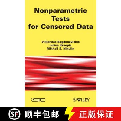 【3-4周达】Nonparametric Tests For Censored Data [Wiley数学] [9781848212893]