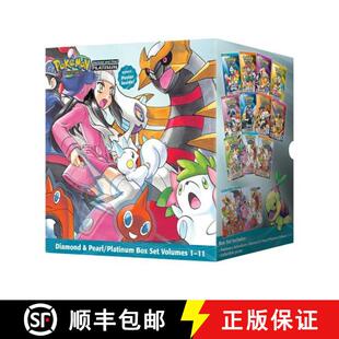 Platinum Box Set Adventures 9781421577777 With Poster Pokémon Diamond Pearl Volumes Includes 3周达