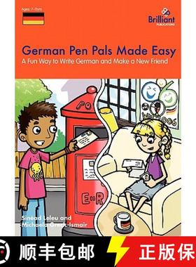 预订 German Pen Pals Made Easy KS2: A Fun Way to Write German and Make a New Friend [9781905780433]