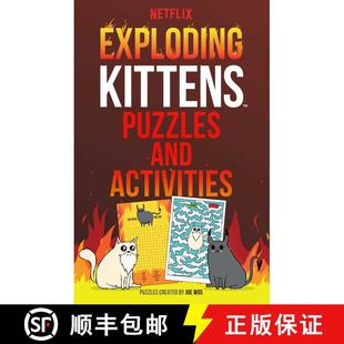 【3-4周达】Exploding Kittens Puzzles and Activities [9781524895464]