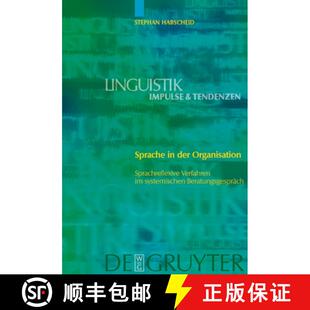 Beratungsgesprach der Verfahren Sprachreflexive Organisation 9783110177152 预订 systemischen Sprache