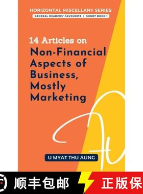 预订 14 Articles on Non-Financial Aspects of Business, Mostly Marketing [9798227622570]
