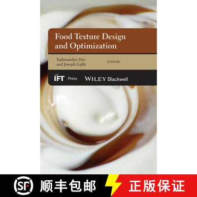 【3-4周达】精装 Food Texture Design And Optimization [Wiley食品] [9780470672426]