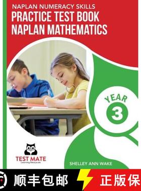 【3-4周达】NAPLAN NUMERACY SKILLS Practice Test Book NAPLAN Mathematics Year 3 [9781925783179]