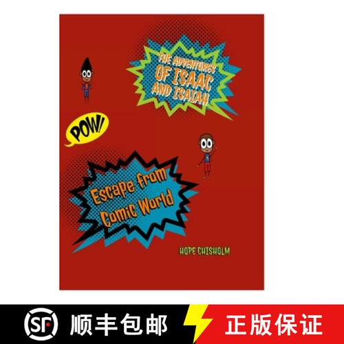 【3-4周达】精装 The Adventures of Isaac and Isaiah: Escape from Comic World [9781312234406]