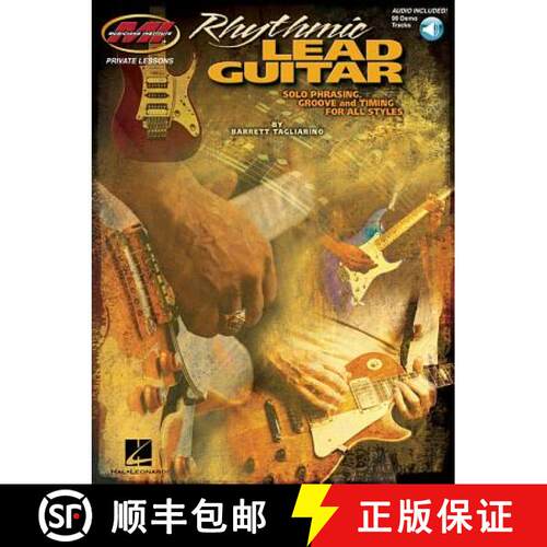 【3-4周达】Barrett Tagliarino: Rhythmic Lead Guitar - Solo Phrasing, Groove And Timing For All Styles... [9780980235326]