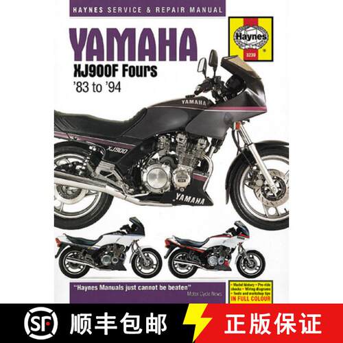 【3-4周达】Yamaha Xj900f Fours '83 to '94: Xj900f 853cc '83-84 * Xj900f 891cc '85-94 [9781785210501]