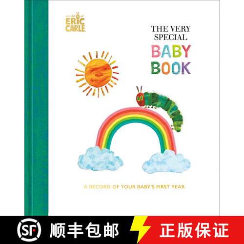 【3-4周达】精装 The Very Special Baby Book: A Record of Your Baby's First Year: Baby Keepsake Book wi... [9780593796801]