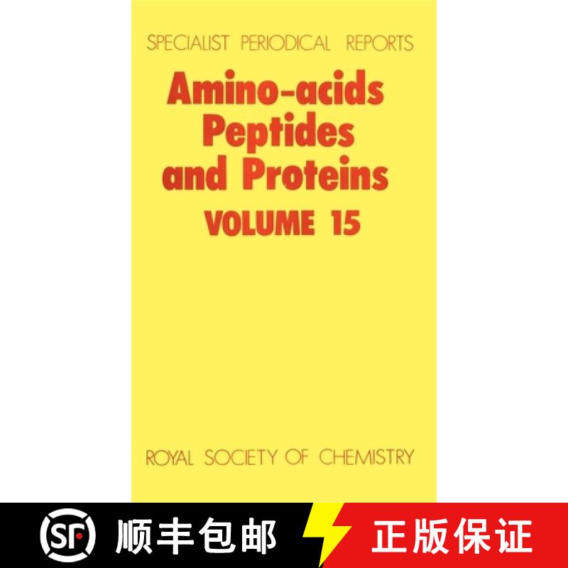 【3-4周达】Amino Acids, Peptides and Proteins : Volume 15 [9780851861340]