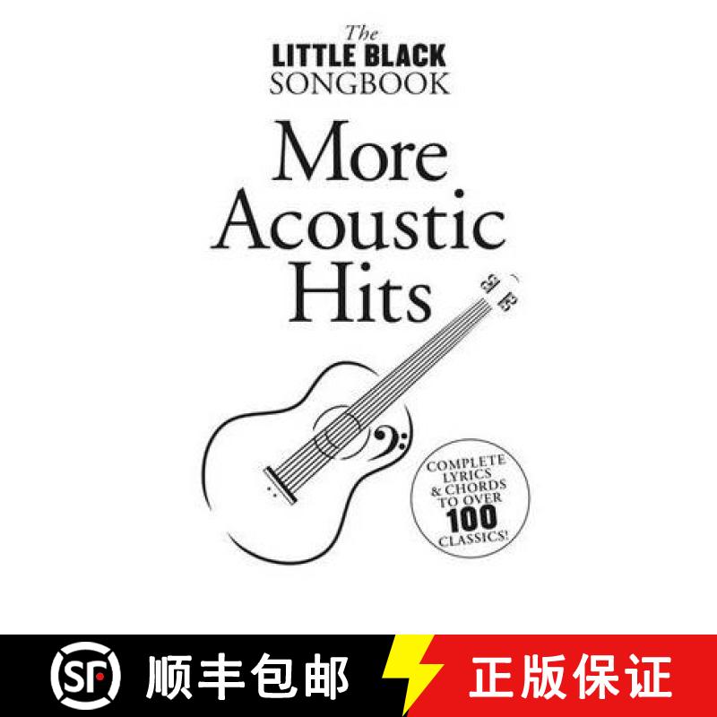 【2-3周达】Little Black Songbook: More Acoustic Hits [9781847725035]