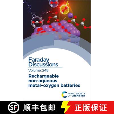 【3-4周达】精装 Rechargeable Non-aqueous Metal-Oxygen Batteries : Faraday Discussion 248 [9781839164279]