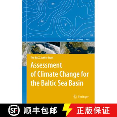 【3-4周达】精装 Assessment of Climate Change for the Baltic Sea Basin [9783540727859]