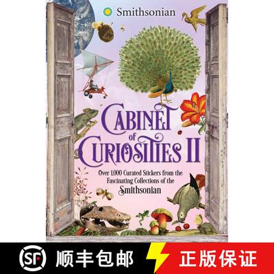 【3-4周达】精装 Cabinet of Curiosities II: Over 1,000 Curated Stickers from the Fascinating Collectio... [9781524895563]