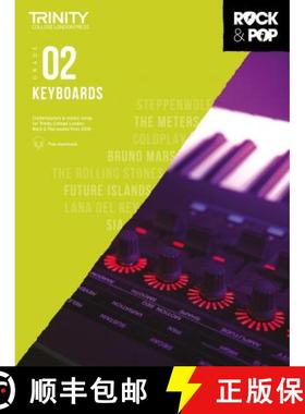【3-4周达】Trinity College London Rock & Pop 2018 Keyboards Grade 2 [9780857366580]