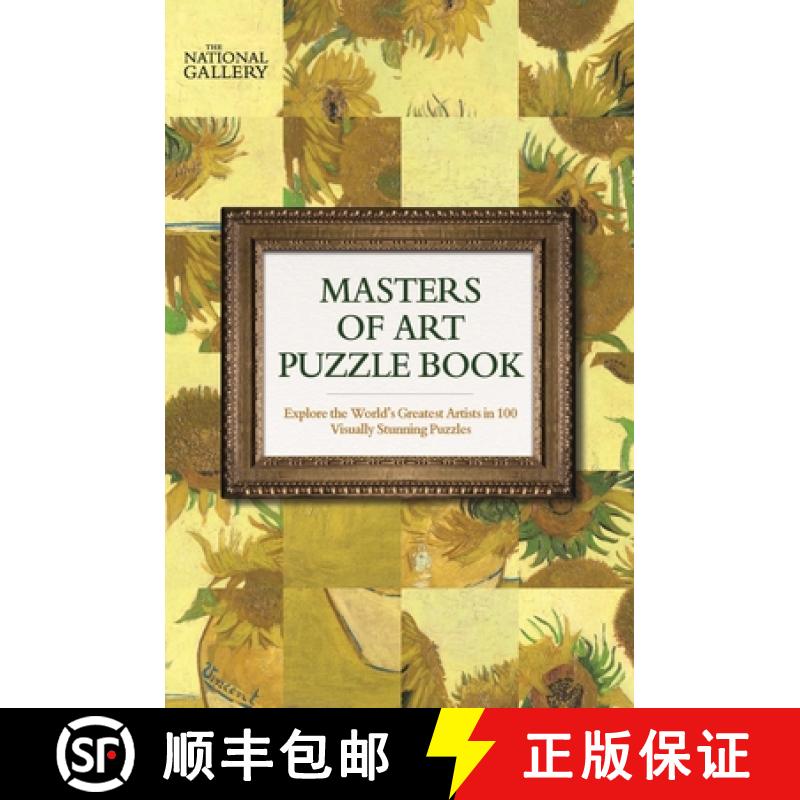 【3-4周达】The National Gallery Masters of Art Puzzle Book: Explore the World's Greatest Artists in 1... [9781787399303]