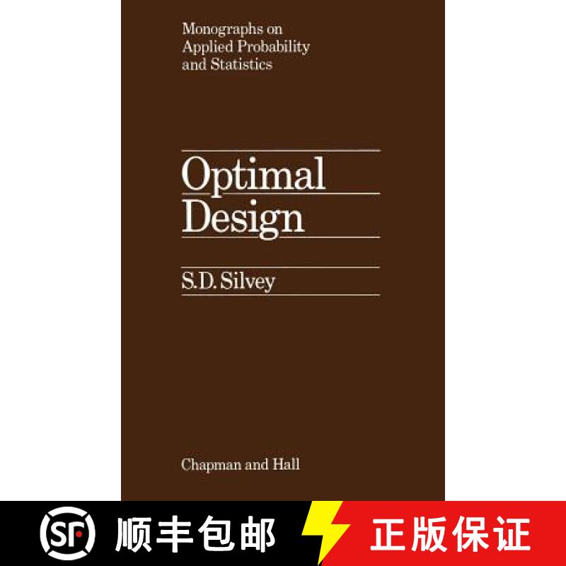 【3-4周达】Optimal Design : An Introduction to the Theory for Parameter Estimation [9789400959149]