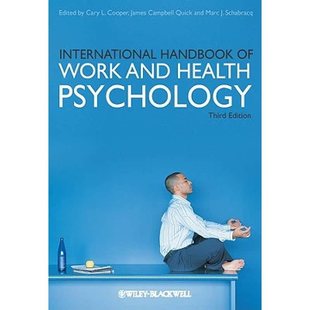 Wiley心理学 Handbook And Work International Health 9780470998069 4周达 Psychology