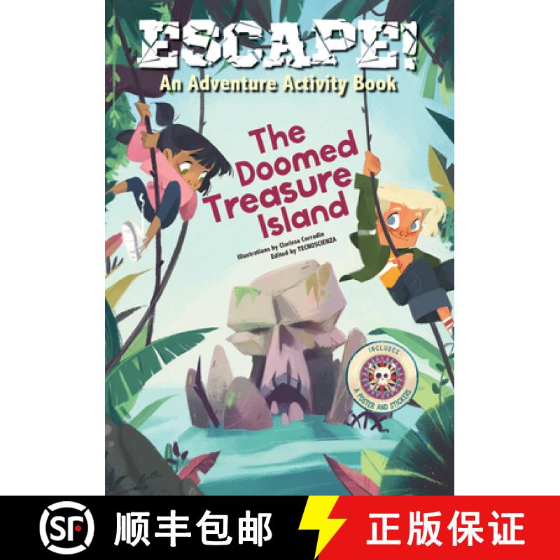 【4周达】Escape! An Adventure Activity Book: The Doomed Treasure Island [9788854418264]