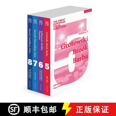 【3-4周达】The Great European Stage Directors Set 2: Volumes 5-8: Post-1950 [9781474254168]