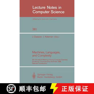 【3-4周达】Machines, Languages, and Complexity: 5th International Meeting of Young Computer Scientist... [9783540515166]